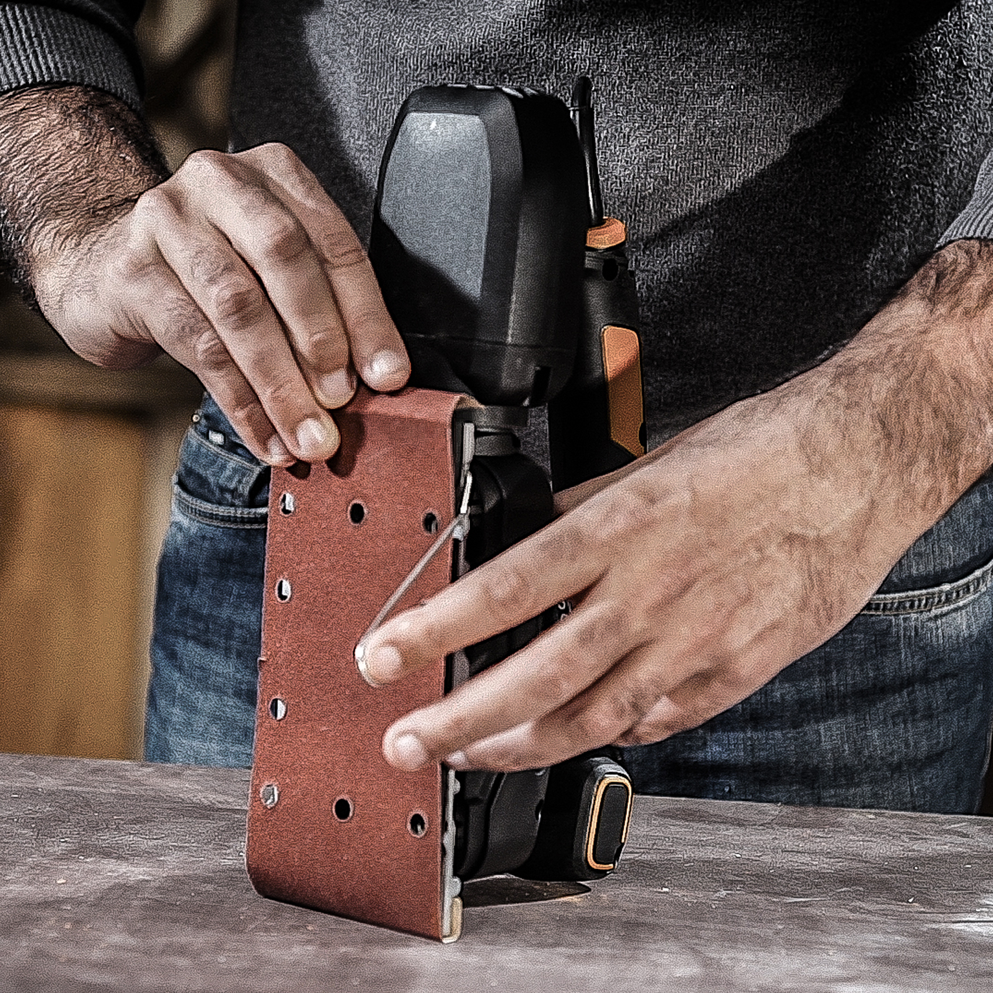 Worx WX641 - Lijadora orbital 250W